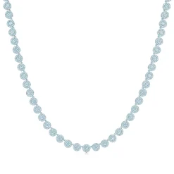 Tiffany & Co. Tiffany Circlet necklace in platinum with diamonds, mini. | ^ Necklaces & Pendants|Platinum Jewelry