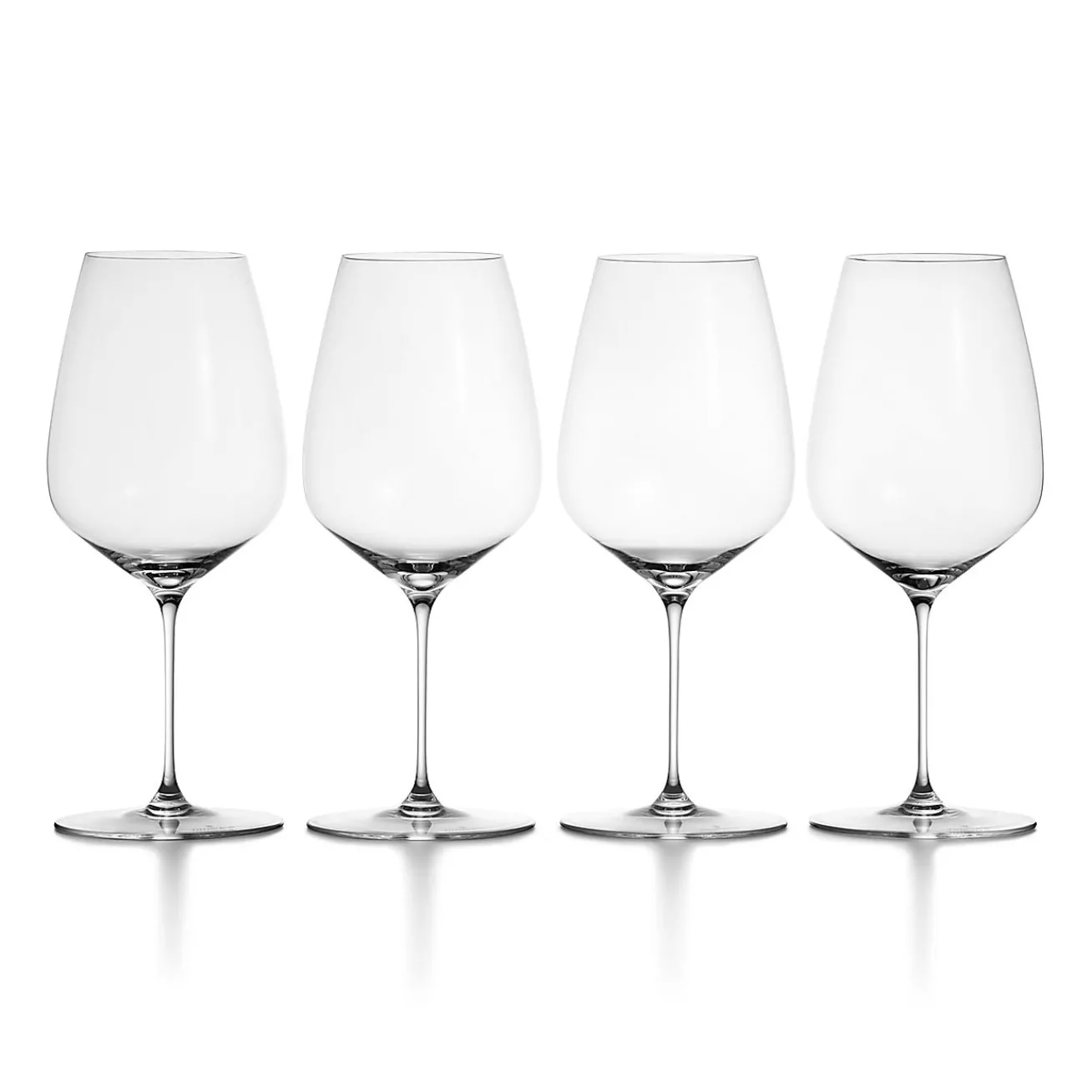 Tiffany & Co. Tiffany Connoisseur Cabernet Wine Glass in Crystal Glass, Set of Four | ^ Him|Gifts for Him
