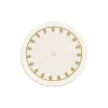 Tiffany & Co. Tiffany Crest Coaster in Embroidered White Linen | ^ Decor|Table Linens