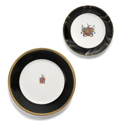 Tiffany & Co. Tiffany Crest Dessert Plate in Bone China | ^ The Home|Housewarming Gifts