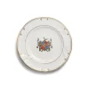 Tiffany & Co. Tiffany Crest Dessert Plate in Bone China | ^ Tableware