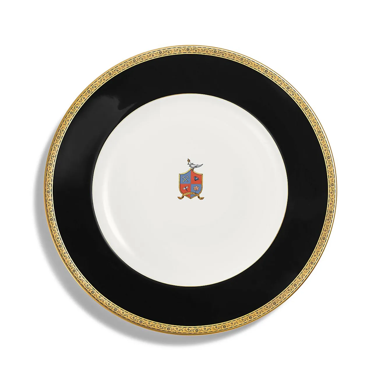 Tiffany & Co. Tiffany Crest Dinner Plate in Bone China | ^ The Home|Housewarming Gifts