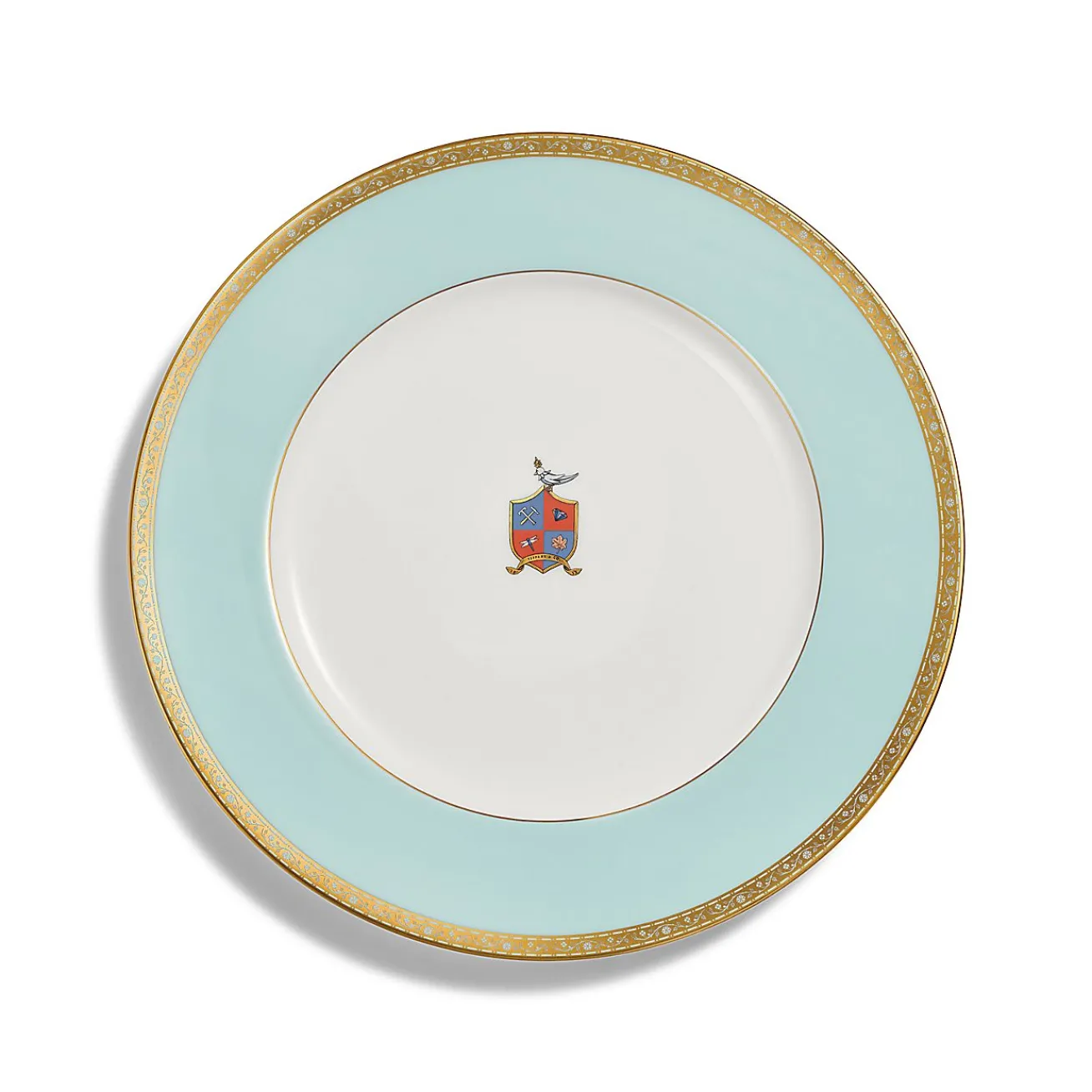 Tiffany & Co. Tiffany Crest Dinner Plate in Bone China | ^ The Home|Housewarming Gifts