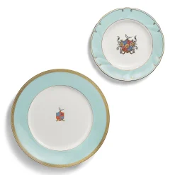 Tiffany & Co. Tiffany Crest Dinner Plate in Bone China | ^ The Home|Housewarming Gifts
