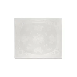 Tiffany & Co. Tiffany Crest Napkin in Embroidered White Linen | ^ Decor|Table Linens