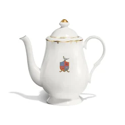 Tiffany & Co. Tiffany Crest Teapot in Bone China | ^ The Home|Housewarming Gifts