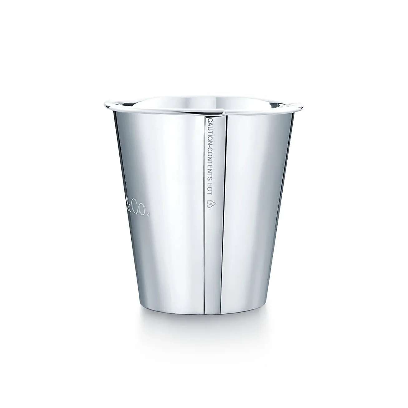 Tiffany & Co. Tiffany Cups sterling silver paper cup. | ^ The Home|Housewarming Gifts