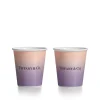 Tiffany & Co. Tiffany Cups Tiffany Coffee Cups in Infinity Morganite Bone China, Set of Two | ^ Tableware|Coffee & Tea