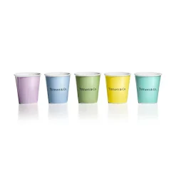 Tiffany & Co. Tiffany Cups Tiffany Coffee Cups in Bone China, Set of Five | ^ The Home|Housewarming Gifts