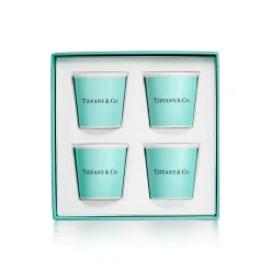 Tiffany & Co. Tiffany Cups Tiffany Espresso Cups in Bone China, Set of Four | ^ Him|Gifts for Him