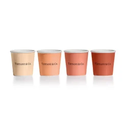 Tiffany & Co. Tiffany Cups Tiffany Espresso Cups in Bone China, Set of Four | ^ The Home|Housewarming Gifts