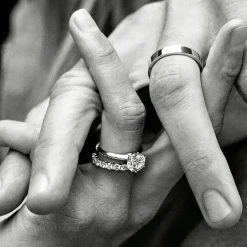 Tiffany & Co. Tiffany Essential Band ring in platinum, 6 mm wide. | ^ Rings|Men's Jewelry