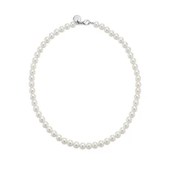 Tiffany & Co. Tiffany Essential Pearls necklace of Akoya pearls with an 18k white gold clasp. | ^ Necklaces & Pendants|Gifts for Her