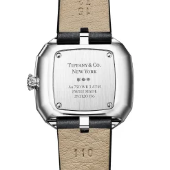 Tiffany & Co. Tiffany Eternity 28 MM Cushion-shaped Watch in White Gold with Diamonds | ^Women Fine Watches|Women’s Watches