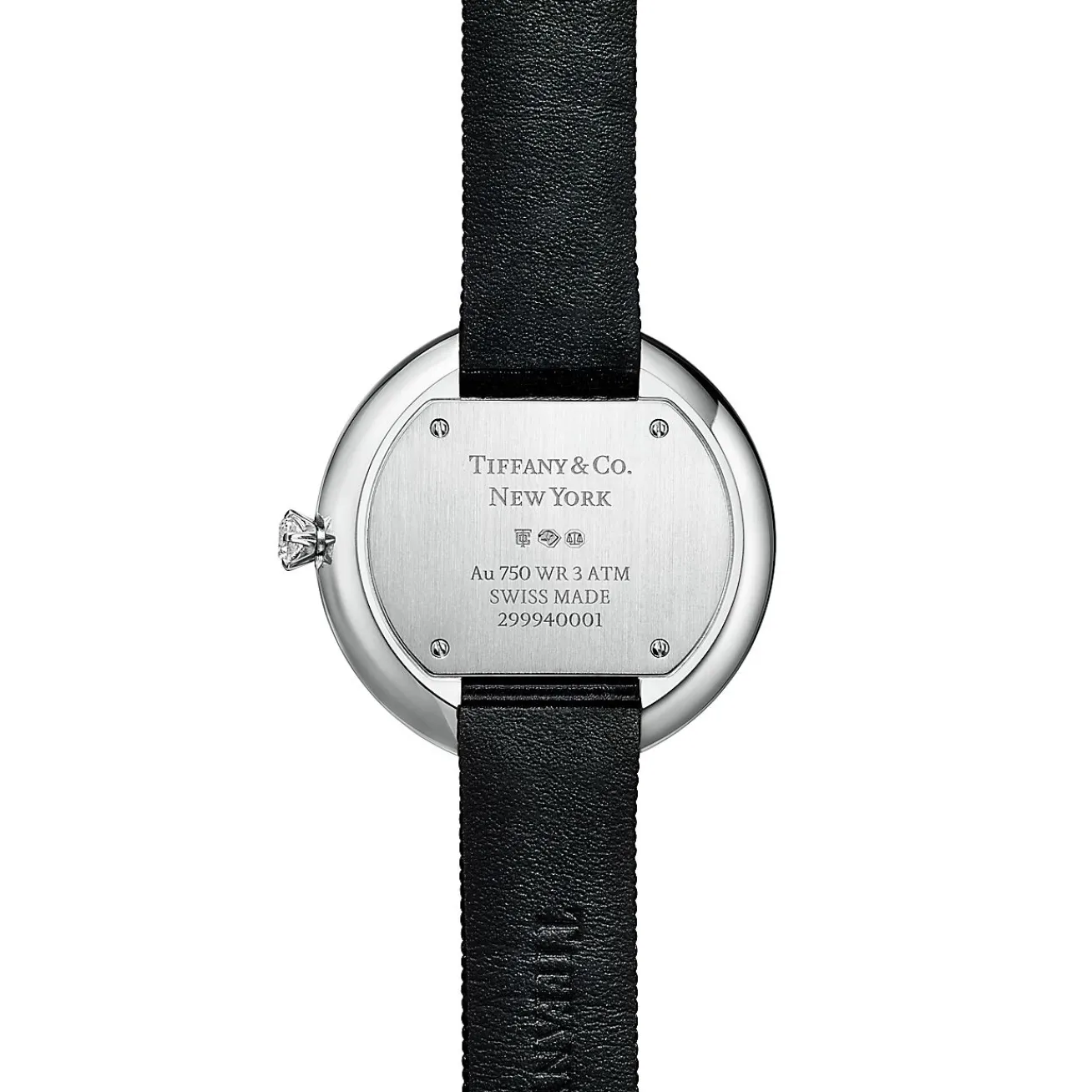 Tiffany & Co. Tiffany Eternity 32 mm Round Watch in White Gold with Diamonds | ^Women Fine Watches|Women’s Watches