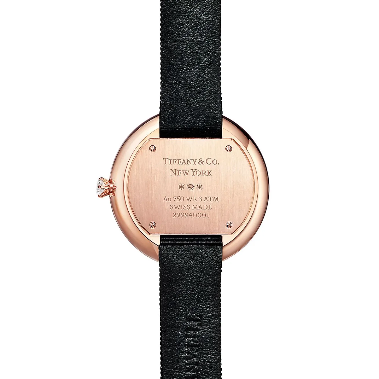 Tiffany & Co. Tiffany Eternity 32 mm Round Watch in Rose Gold with Diamonds | ^Women Fine Watches|Women’s Watches