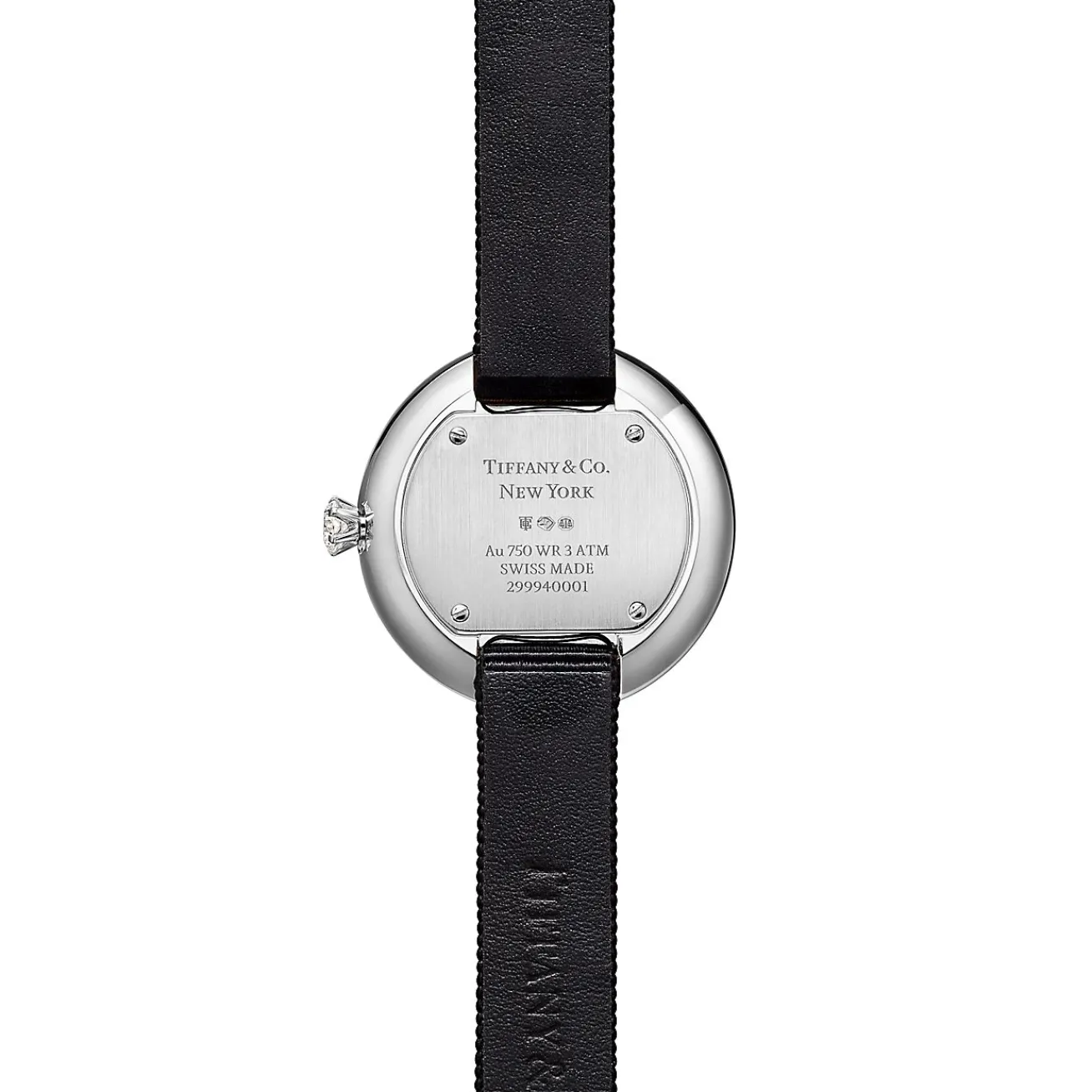 Tiffany & Co. Tiffany Eternity 28 mm Round Watch in White Gold with Diamonds | ^Women Fine Watches|Women’s Watches
