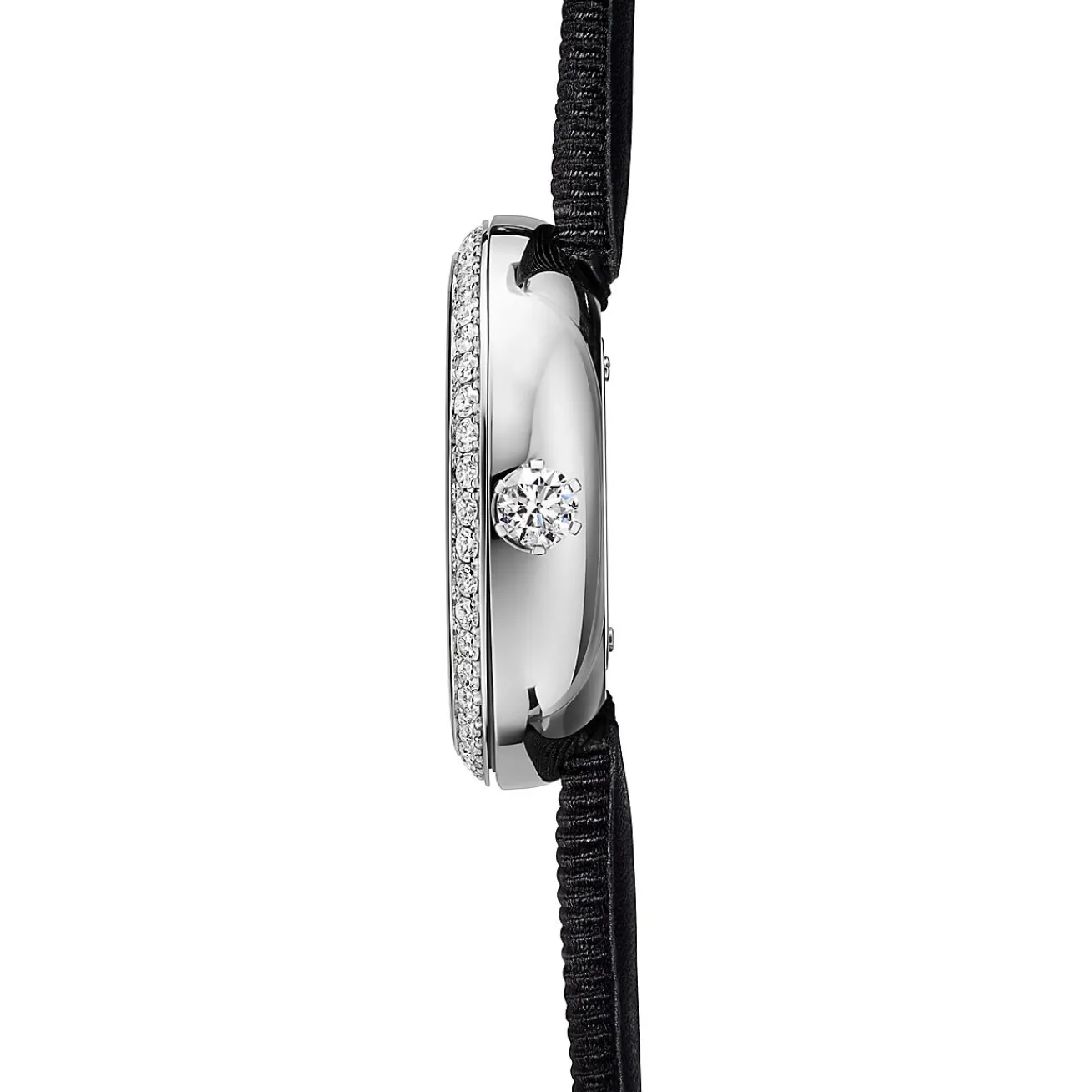 Tiffany & Co. Tiffany Eternity 28 mm Round Watch in White Gold with Diamonds | ^Women Fine Watches|Women’s Watches