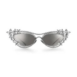 Tiffany & Co. Tiffany Eyewear Sunglasses in Gold-plated Metal with Mirrored Lenses | ^Women Sunglasses|Women's Accessories