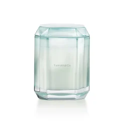 Tiffany & Co. Tiffany Facets 1837 Candle in Sapphire-colored Glass | ^ The Home|Housewarming Gifts