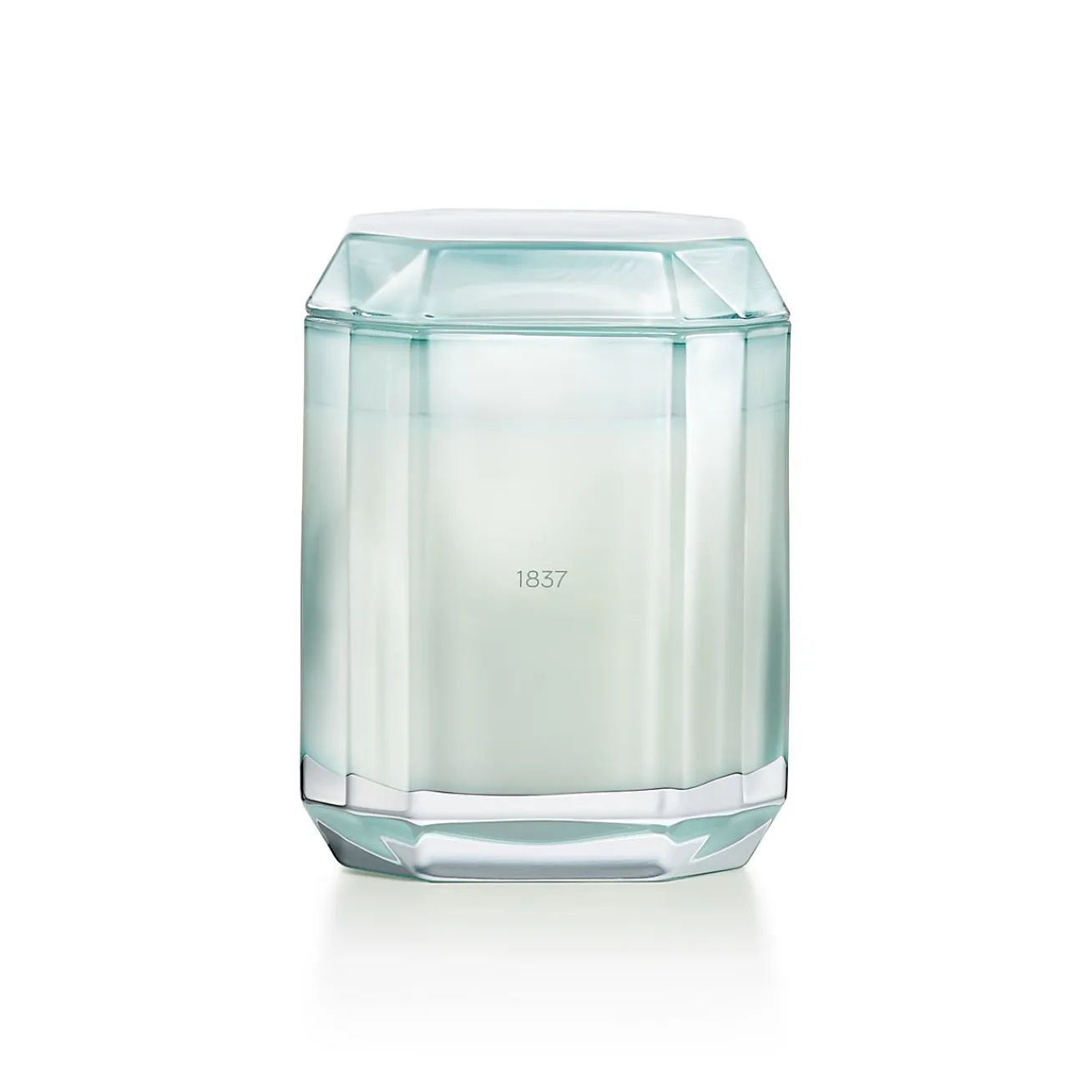 Tiffany & Co. Tiffany Facets 1837 Candle in Sapphire-colored Glass | ^ The Home|Housewarming Gifts