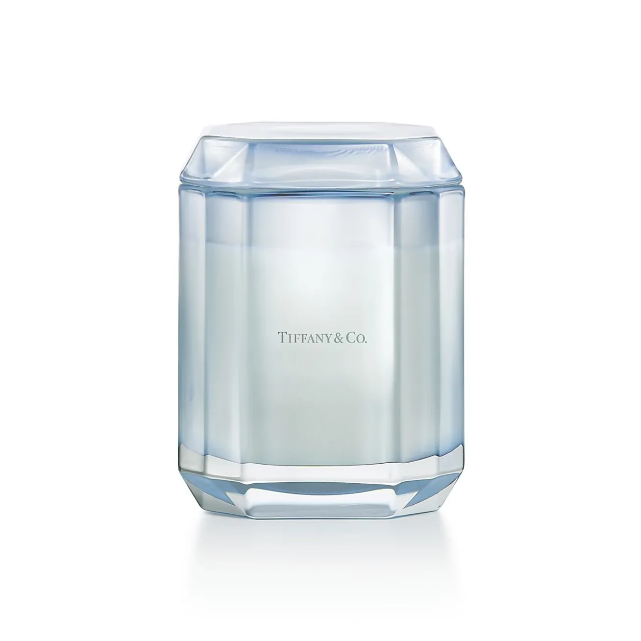 Tiffany & Co. Tiffany Facets Blue is the Color of Love Candle in Tanzanite-colored Glass | ^ The Home|Housewarming Gifts