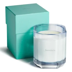 Tiffany & Co. Tiffany Facets Blue is the Color of Love Candle in Tanzanite-colored Glass | ^ The Home|Housewarming Gifts