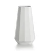 Tiffany & Co. Tiffany Facets Large Tapered Vase in Bone China | ^ Decor