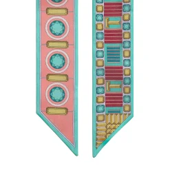 Tiffany & Co. Tiffany Facets Ribbon Scarf in Tiffany Blue® Silk | ^Women Scarves & Stoles|Women's Accessories