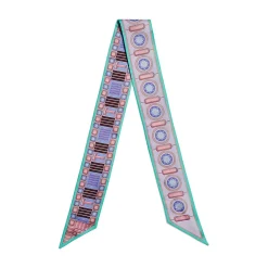Tiffany & Co. Tiffany Facets Ribbon Scarf in Lavender Silk | ^Women Scarves & Stoles|Women's Accessories