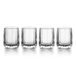 Tiffany & Co. Tiffany Facets Shot Glasses Set of Four, in Crystal Glass | ^ The Home|Housewarming Gifts