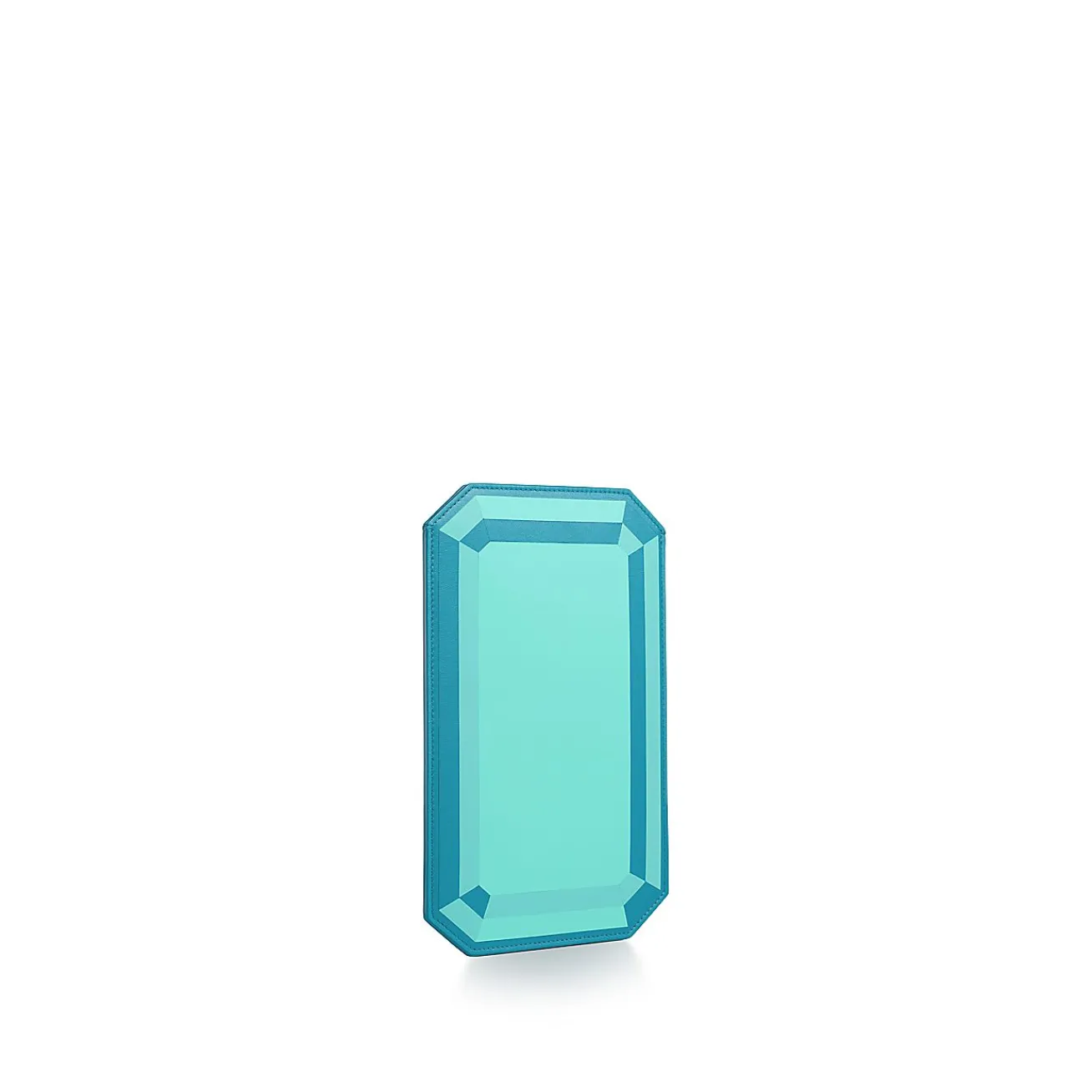 Tiffany & Co. Tiffany Facets Small Tablet Case in Tiffany Blue® Intarsia Leather | ^Women Online Exclusives|Tiffany Blue® Gifts