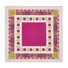 Tiffany & Co. Tiffany Facets Square Scarf in Fuchsia Silk | ^Women Scarves & Stoles|Women's Accessories