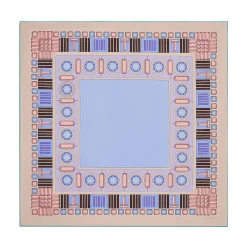 Tiffany & Co. Tiffany Facets Square Scarf in Lavender Silk | ^Women Scarves & Stoles|Women's Accessories