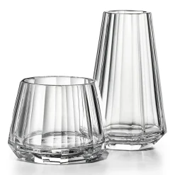 Tiffany & Co. Tiffany Facets Wide Tapered Vase in Lead Crystal Glass | ^ The Home|Housewarming Gifts