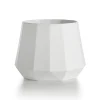 Tiffany & Co. Tiffany Facets Wide Tapered Vase in Bone China | ^ The Home|Housewarming Gifts