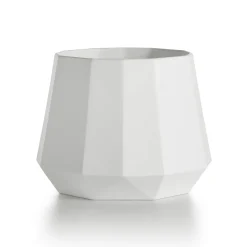 Tiffany & Co. Tiffany Facets Wide Tapered Vase in Bone China | ^ The Home|Housewarming Gifts