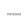 Tiffany & Co. Tiffany Forever Band Ring in Platinum with a Half-circle of Diamonds, 3 mm Wide | ^Women Rings|Platinum Jewelry