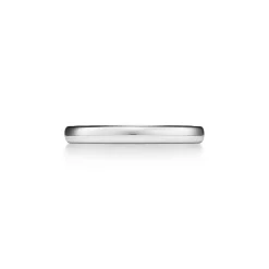 Tiffany & Co. Tiffany Forever Wedding Band Ring in Platinum, 2.5 mm Wide | ^Women Rings|Platinum Jewelry