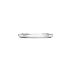 Tiffany & Co. Tiffany Forever Wedding Band Ring in Platinum with Diamonds, 2 mm Wide | ^Women Rings|Platinum Jewelry