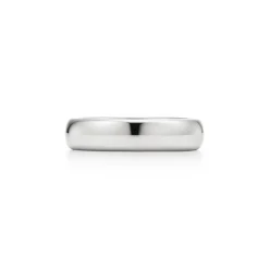 Tiffany & Co. Tiffany Forever Wedding Band Ring in Platinum, 4.5 mm Wide | ^ Rings|Platinum Jewelry