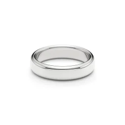 Tiffany & Co. Tiffany Forever Wedding Band Ring in Platinum, 4.5 mm Wide | ^ Rings|Platinum Jewelry