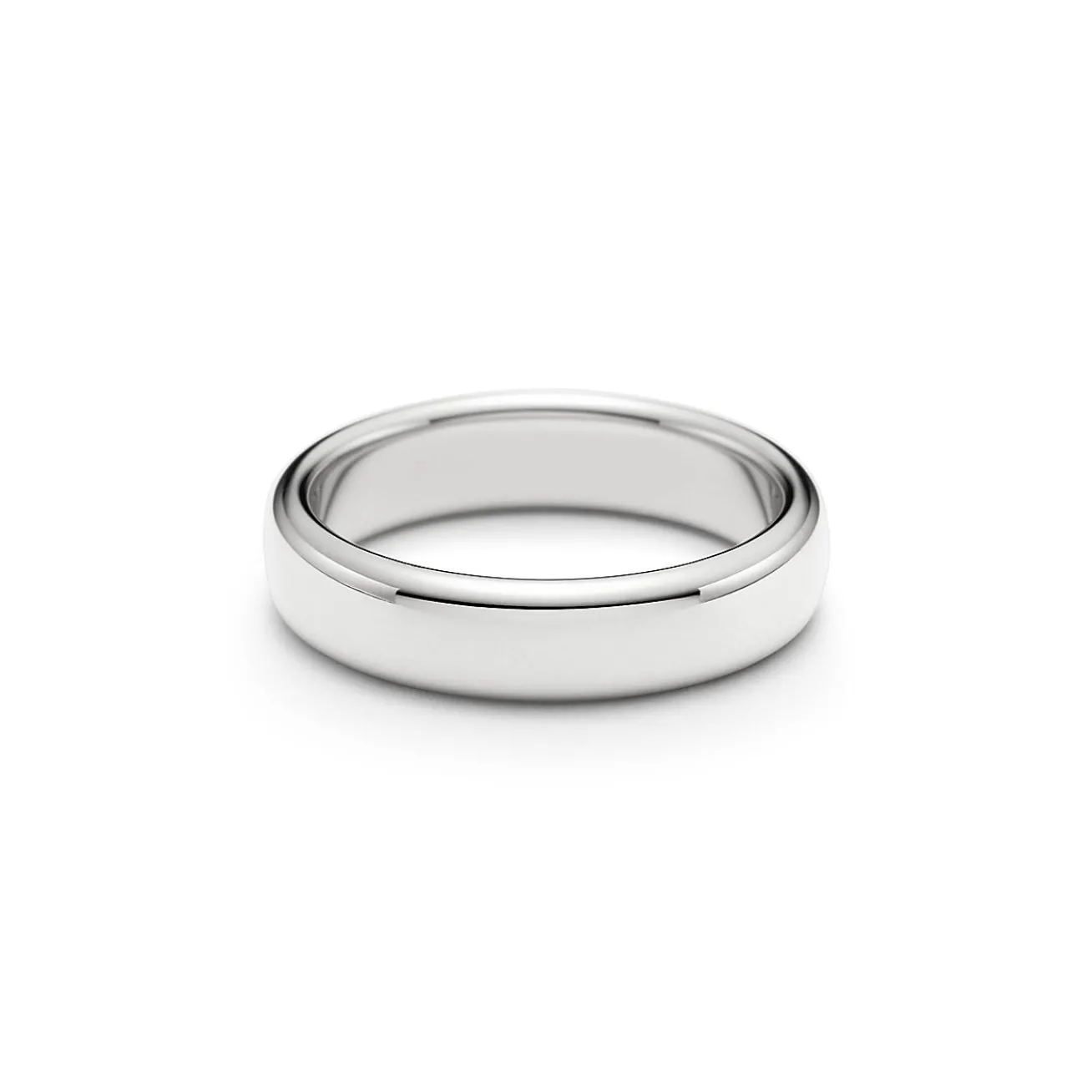 Tiffany & Co. Tiffany Forever Wedding Band Ring in Platinum, 4.5 mm Wide | ^ Rings|Platinum Jewelry