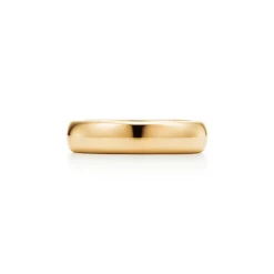 Tiffany & Co. Tiffany Forever Wedding Band Ring in Yellow Gold, 4.5 mm Wide | ^Women Rings|Gold Jewelry