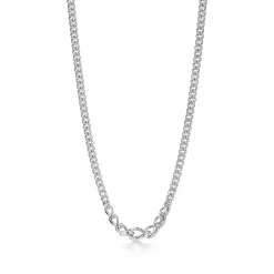 Tiffany & Co. Tiffany Forge Graduated Link Necklace in High-polished Sterling Silver | ^ Necklaces & Pendants|Men's Jewelry