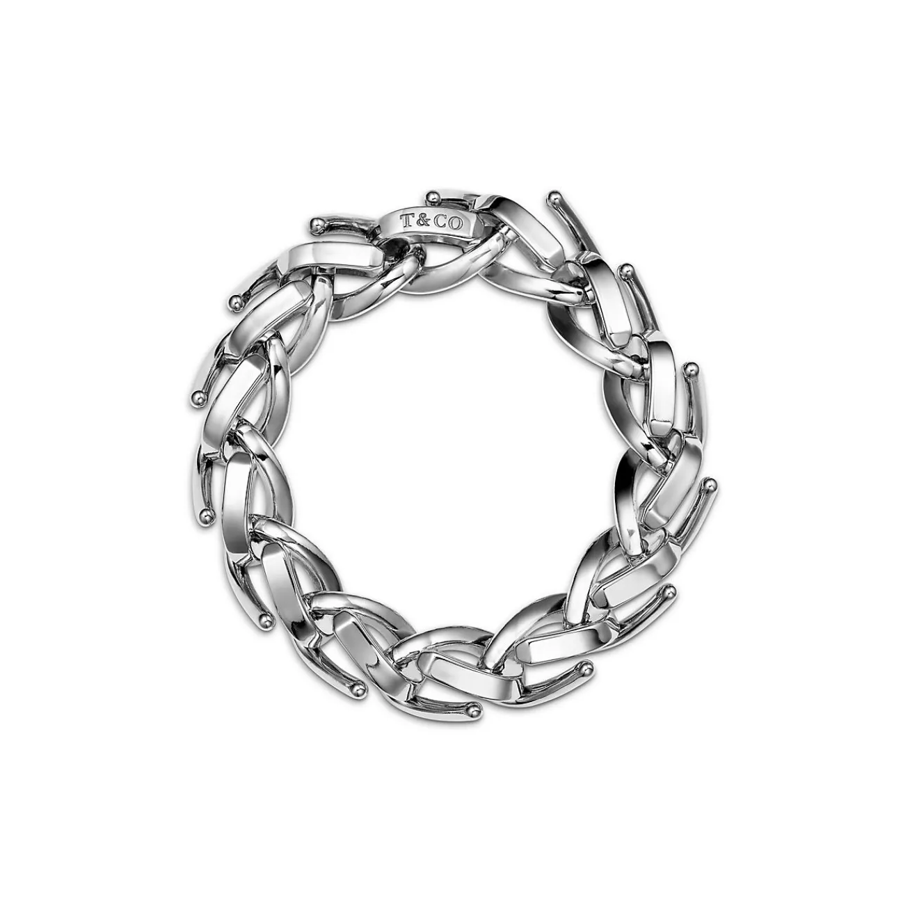 Tiffany & Co. Tiffany Forge Large Link Bracelet in High-polished Sterling Silver | ^ Bracelets|Men's Jewelry