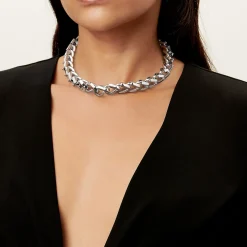 Tiffany & Co. Tiffany Forge Large Link Necklace in High- polished Sterling Silver | ^ Necklaces & Pendants|Men's Jewelry
