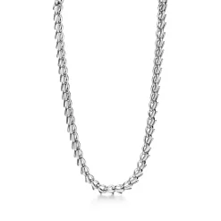 Tiffany & Co. Tiffany Forge Medium Link Necklace in High- polished Sterling Silver | ^ Necklaces & Pendants|Men's Jewelry