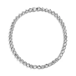 Tiffany & Co. Tiffany Forge Medium Link Necklace in High- polished Sterling Silver | ^ Necklaces & Pendants|Men's Jewelry