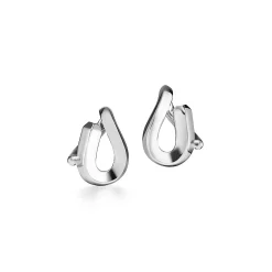 Tiffany & Co. Tiffany Forge Single-link Earrings in High- polished Sterling Silver | ^ Earrings|Men's Jewelry